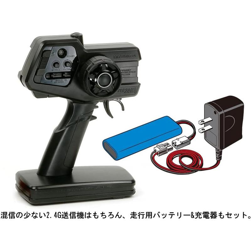 タミヤ 1/10 XBシリーズ コミカル ホットショット 完成モデル タミヤ（TAMIYA） 1-10RC XB コミカルホットショット GF-01CBシャーシ