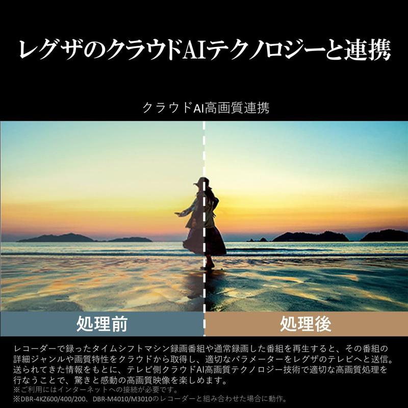 REGZA TVS 4K液晶 55インチ スマートテレビ Airplay対応 2023年