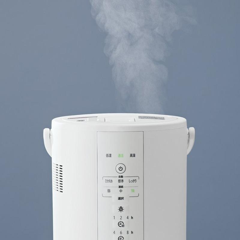 象印（ZOJIRUSHI） スチーム式加湿器 EE-DF35(WA) ホワイト フィルター