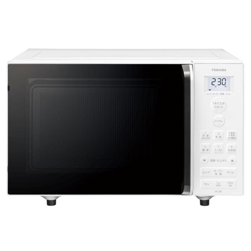 TOSHIBA（東芝） オーブンレンジ ER-20B フラット庫内 コンパクト