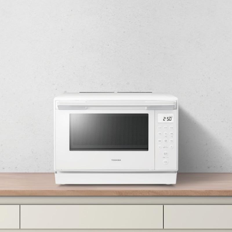 石窯オーブン 東芝 TOSHIBA ER-60B(W) ホワイト 電子レンジ オーブン