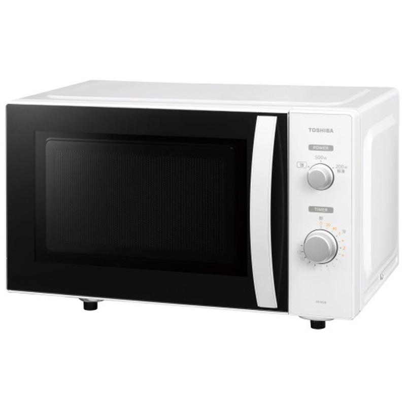 TOSHIBA ビストロ電子レンジ 本体 フラット庫内 TOSHIBA（東芝） 電子レンジ 単機能 ダイヤル式 フラット庫内 17L
