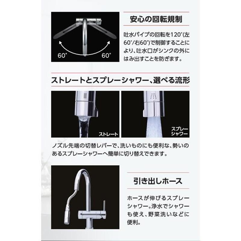 クリンスイ Cleansui 三菱ケミカル・クリンスイ ビルトイン浄水器