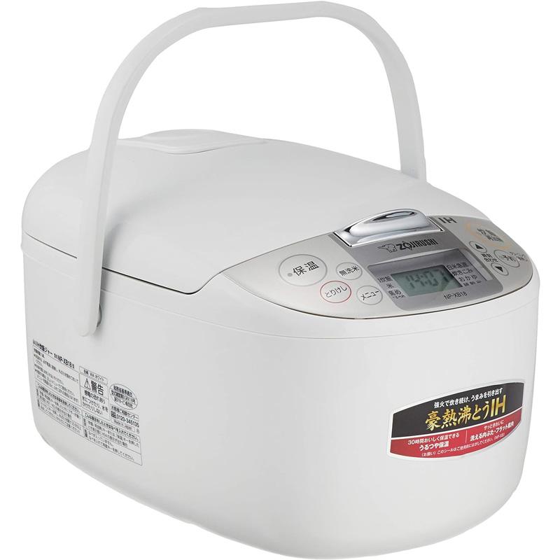 極め炊き 象印 ZOJIRUSHI IH炊飯ジャー ホワイト 炊飯器 一升 IH式 NP