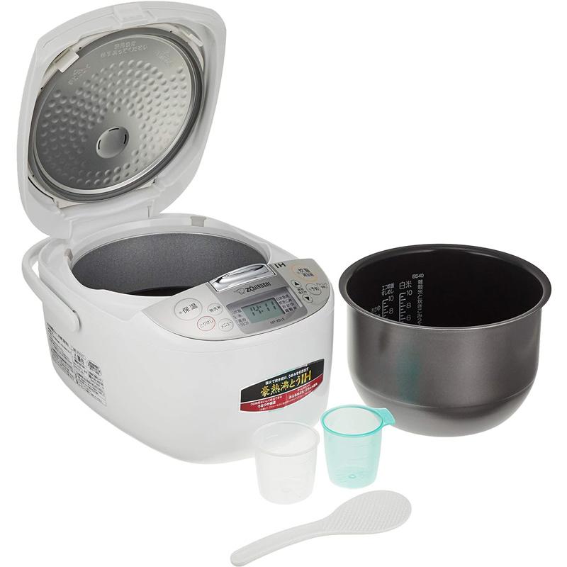 極め炊き 象印 ZOJIRUSHI IH炊飯ジャー ホワイト 炊飯器 一升 IH式 NP