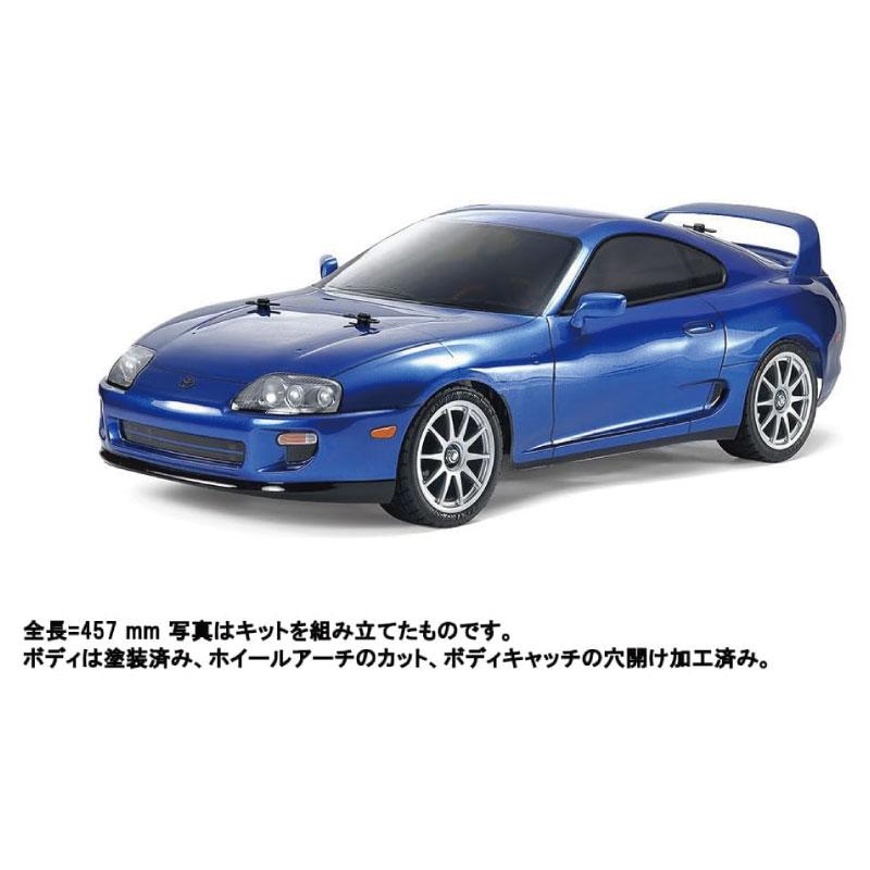 TAMIYA タミヤ 1/10RC トヨタ スープラ JZA80 BT-01シャーシ 電動RCカー 組立キット 高性能 2WD 58733の画像