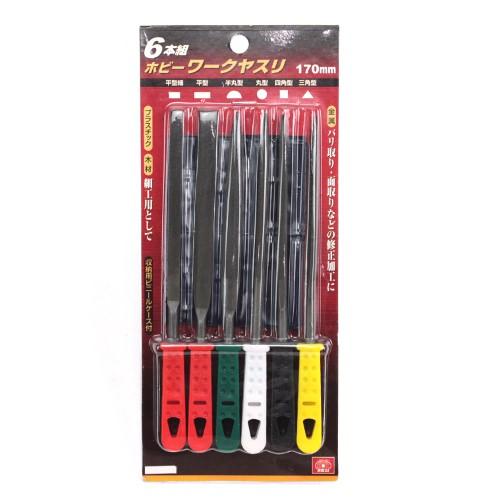 SK11 ホビーワークヤスリ 6本組 : GBFT Premium - 通販 - Yahoo