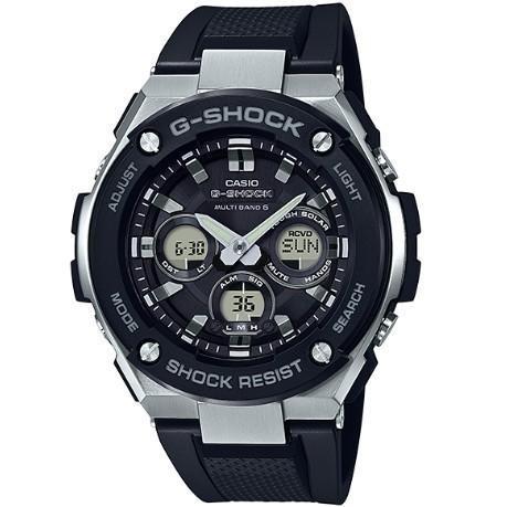 カシオGーSTEEL/GSTーW300ー1JF 電波ソーラー.マルチバンド6 CASIO（カシオ） GST-W300-1AJF G-SHOCK G-STEEL マルチバンド6 20気圧