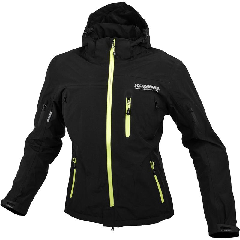 コミネ KOMINE JK-555 WP プロテクト3Lパーカ Beige Black/Neon Black