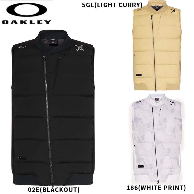 OAKLEY（オークリー） ベスト SKULL DIAGONAL DOWN VEST FOA406968 S