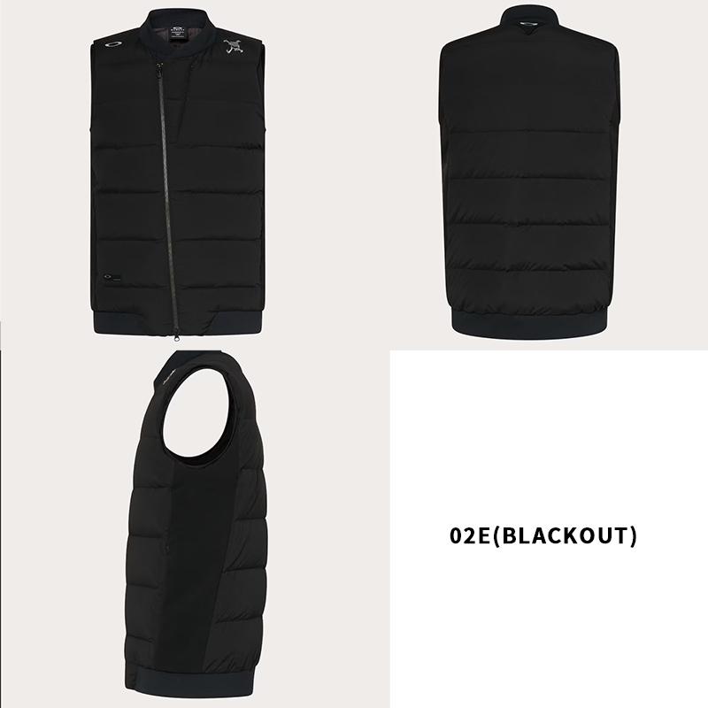 OAKLEY（オークリー） ベスト SKULL DIAGONAL DOWN VEST FOA406968 S