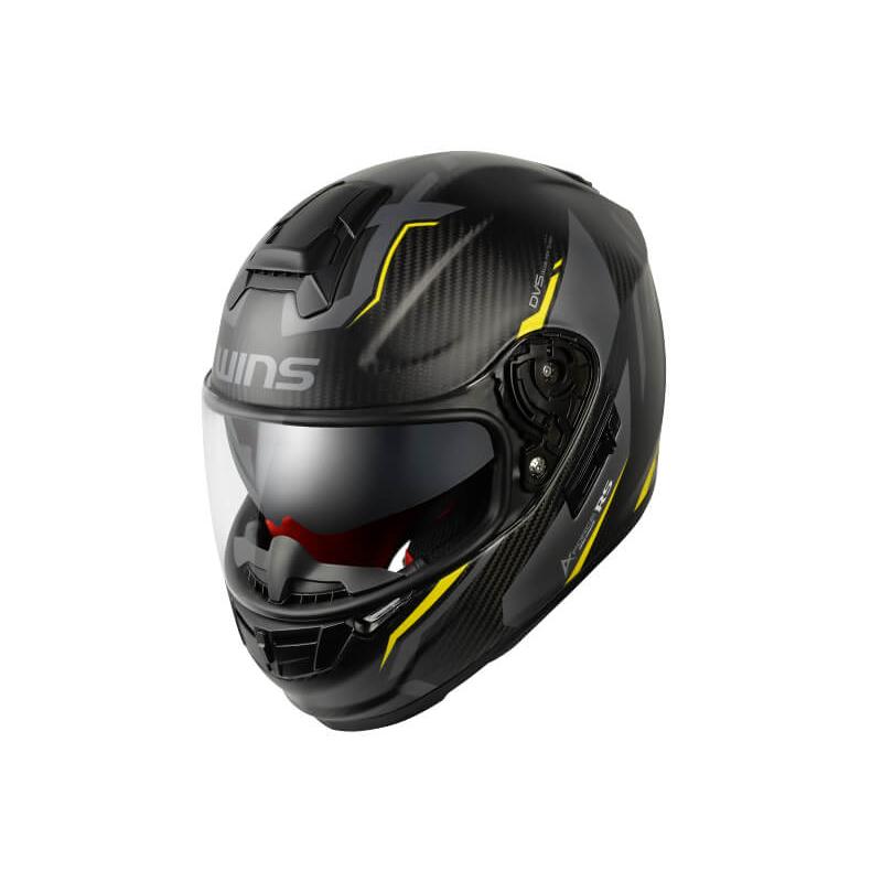 ウインズ WINS A-FORCE RS FLASH typeC マットカーボン×ネオンイエロー 