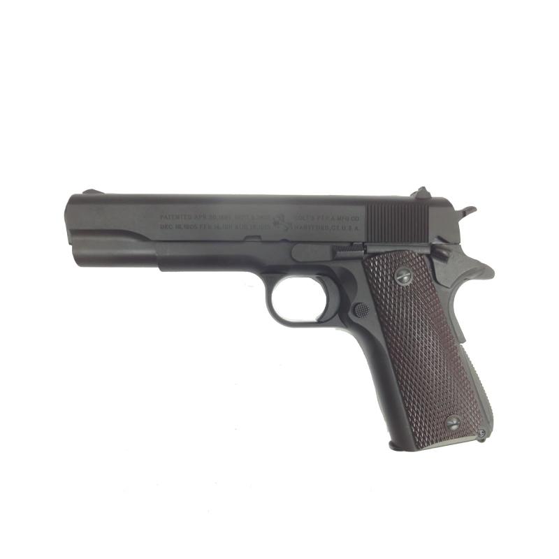 タニオコバ 発火型 モデルガン GM7.5 M1911A1 ミリタリー BK トリプル