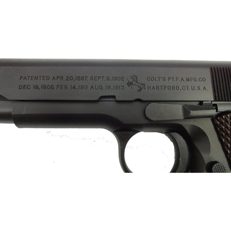 タニオコバ 発火型 モデルガン GM7.5 M1911A1 ミリタリー BK トリプルキャップモデルの画像