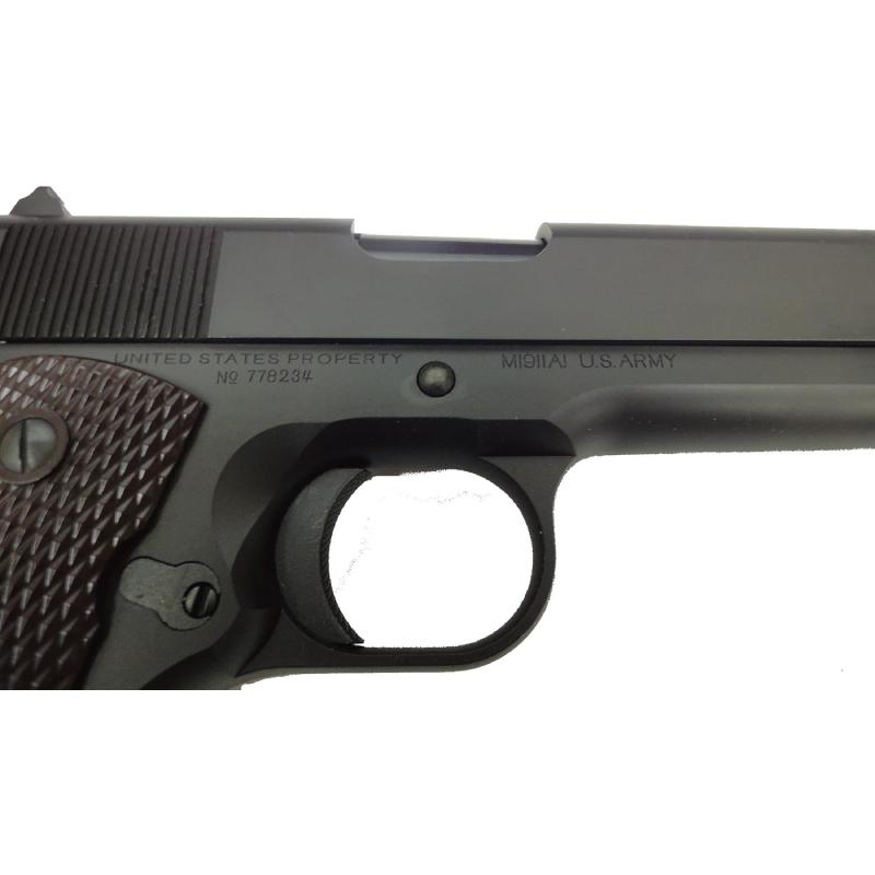 タニオコバ 発火型 モデルガン GM7.5 M1911A1 ミリタリー BK トリプルキャップモデルの画像