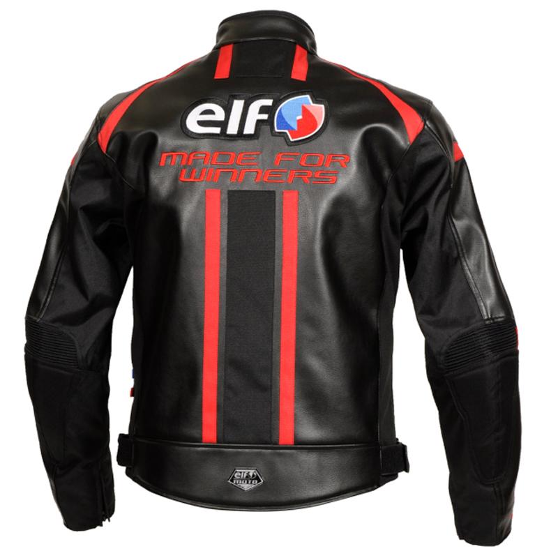 elf エルフ Elf エボルツィオーネPUレザージャケット ブラック