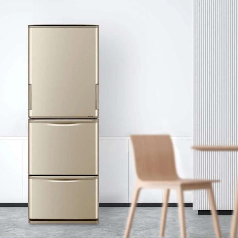 シャープ SHARP 冷蔵庫 マットシャンパン 350L SJ-W357J-N シャープ SHARP 冷蔵庫 マットシャンパン 350L SJ-W357J-N