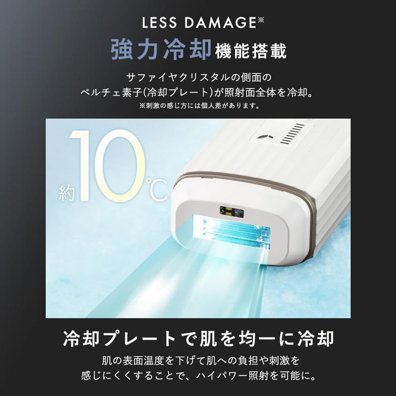 アイリスオーヤマ IRIS OHYAMA MiCOLA 光美容器 ダークグレー LB-M101-H
