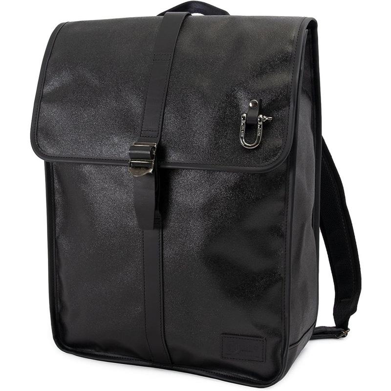 森野帆布 スリムリュック L ブラック メンズ 通勤リュック アウトドア