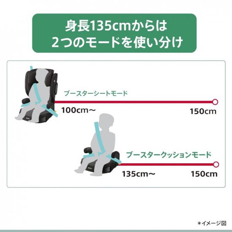 アップリカ（Aprica） ライドクルー ISOFIX AB ジュニアシート