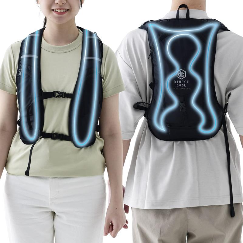 山善 YAMAZEN 水冷式ウェア 水冷服 フリーサイズ 作業服 作業着 無風  