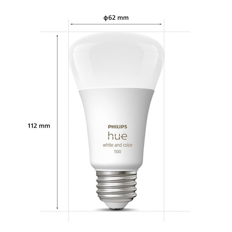 Philips Hue フィリップス フルカラー E26 電球 75W形相当