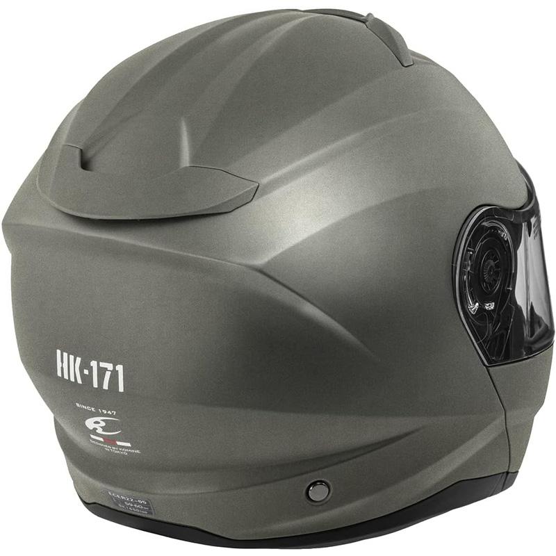 コミネ KOMINE HK-171 FL システムヘルメット ガンメタル バイク用 01-171-GM-L｜gbft｜05