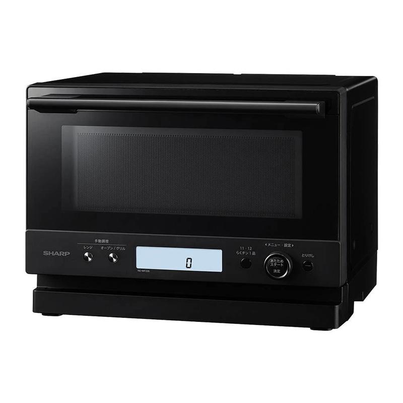シャープ SHARP オーブンレンジ PLAINLY ブラック 23L 縦開き RE-WF235 