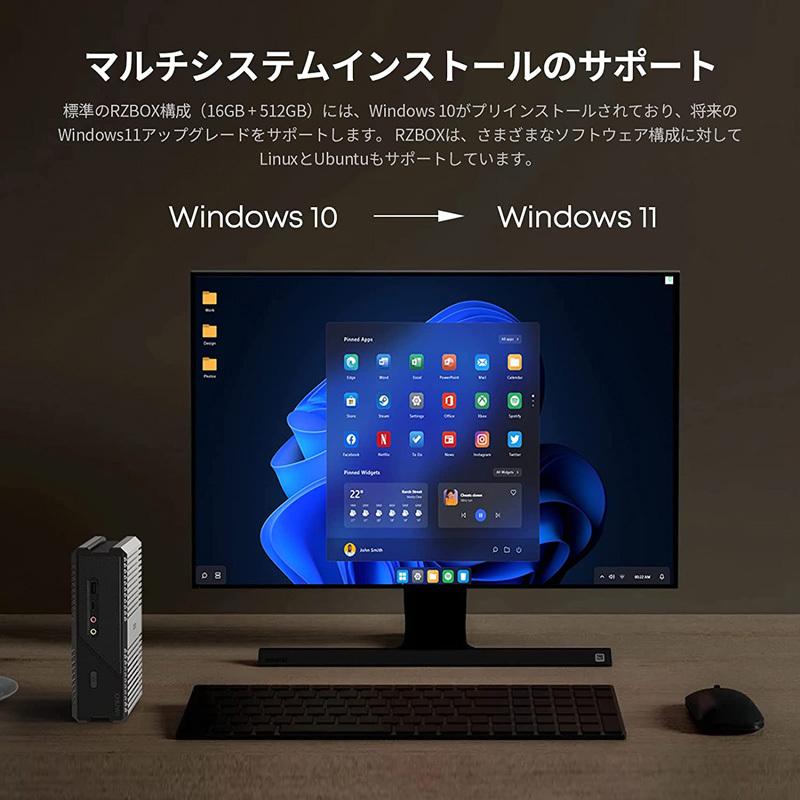 CHUWI AMD Ryzen ミニPC RZBox : GBFT Premium - 通販 - Yahoo CHUWI AMD Ryzen ミニPC RZBox : GBFT Premium - 通販 - Yahoo