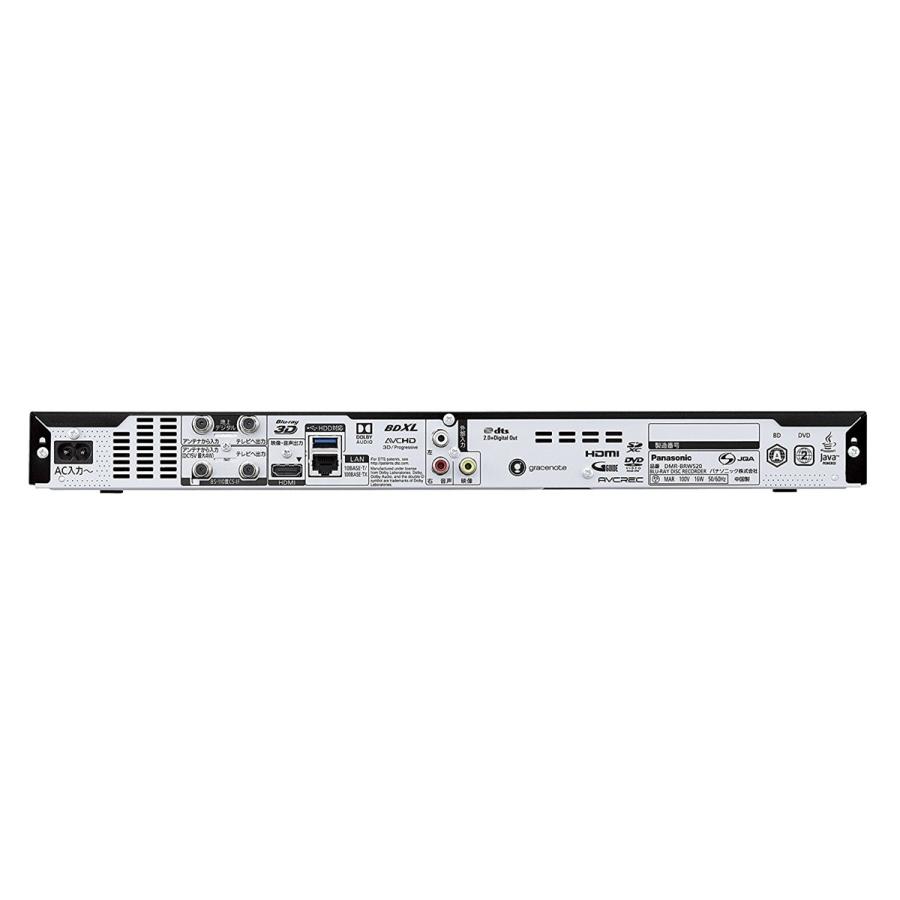 パナソニック 500GB 2チューナー ブルーレイDVDレコーダー レギュラー