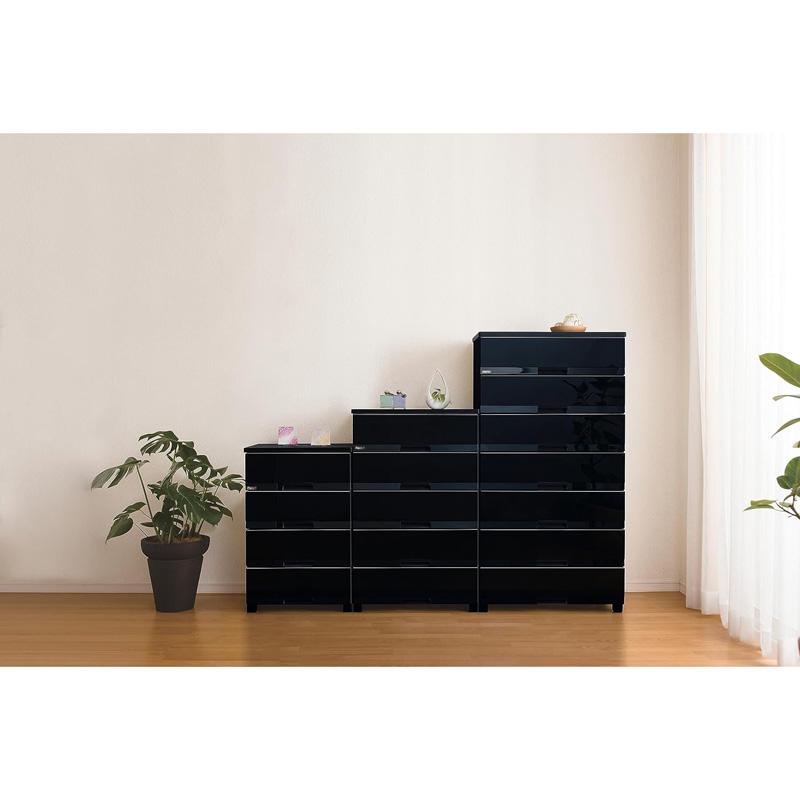 天馬 Tenma フィッツプラス プレミアム チェスト 3段 プレミアムブラック 幅65cm FP6503 | Fits | 01
