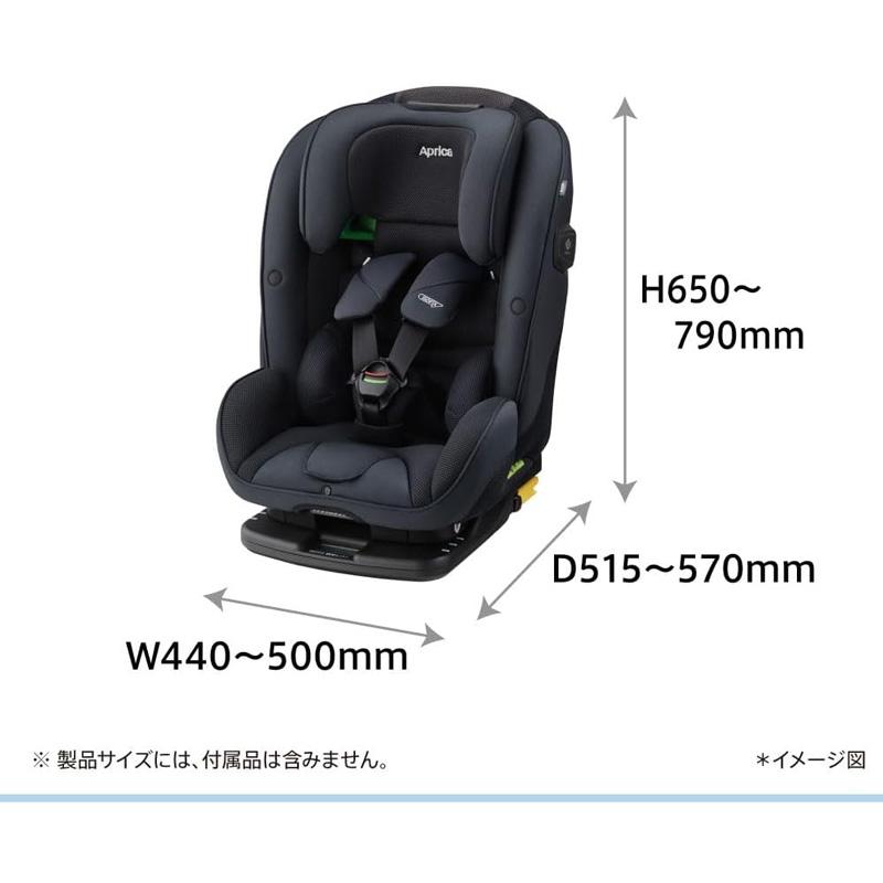 Apricaダークグレー チャイルドシート アップリカ Aprica チャイルドシート ジュニアシート フォーム