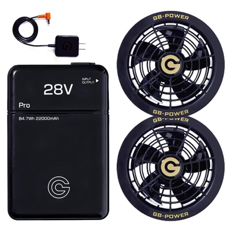 長信ジャパン バッテリー ファン デバイスセット GB428 GF1+GF1