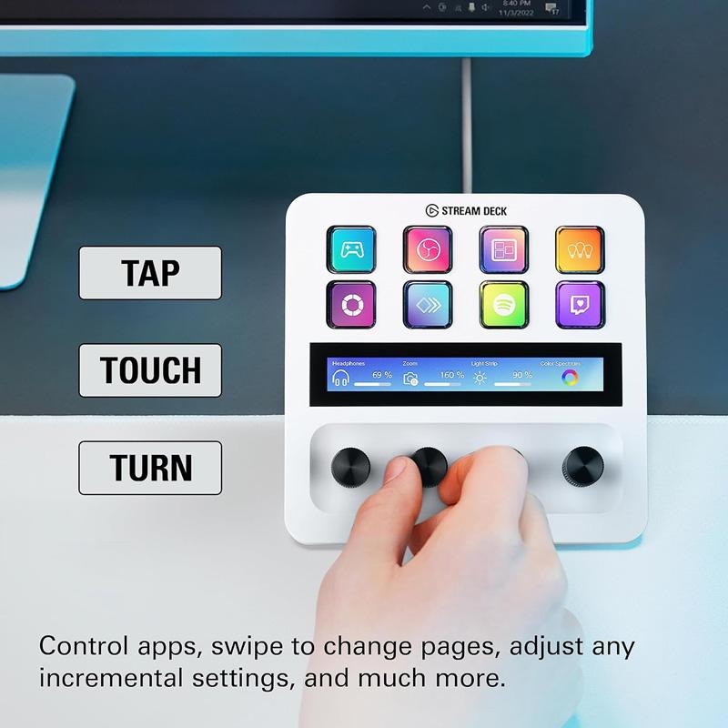 Lenovo Stream Deck + Elgato エルガト ホワイト オーディオ Lenovo Stream Deck + Elgato エルガト ホワイト オーディオ