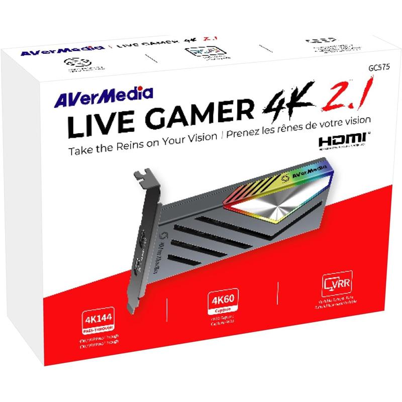 AVerMedia（アバーメディア） 4Kキャプチャーボード Live Gamer 4K 2.1