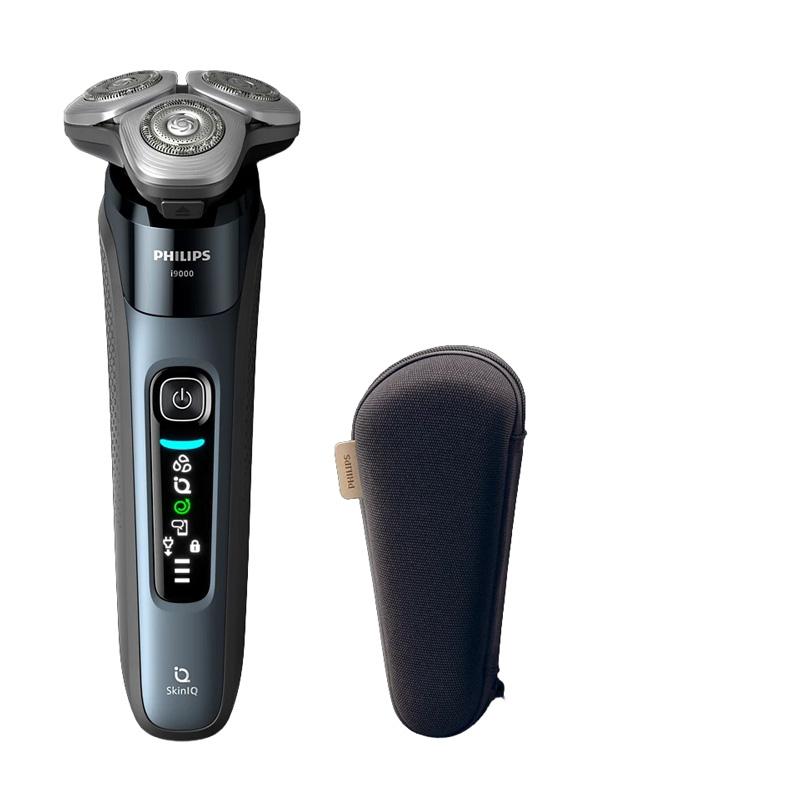 Philips フィリップス i9000 X9001/05 ウェット＆ドライ電動シェーバー ピジョンブルーの画像