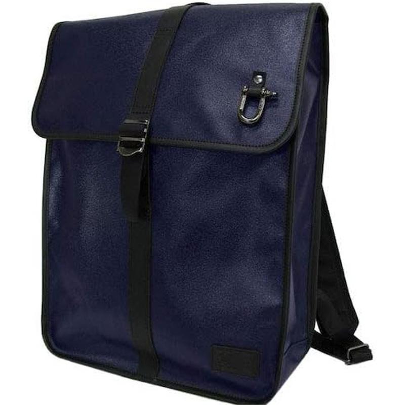 森野帆布 スリムリュック L ネイビー メンズ 通勤リュック アウトドア