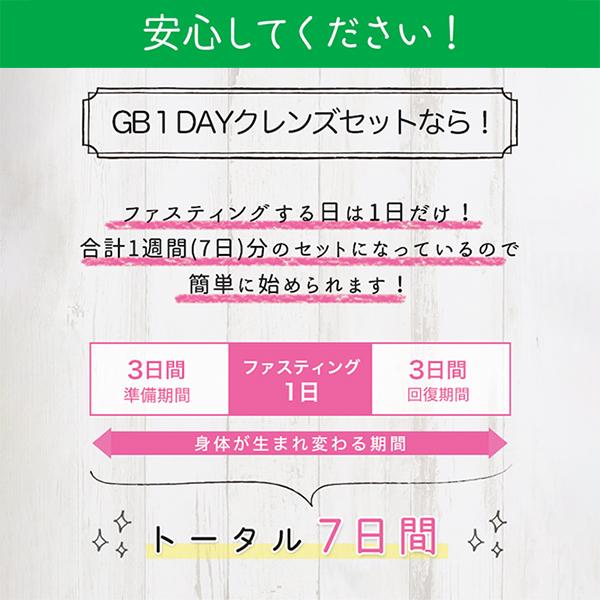 【公式】GB 1DAY CLEANSE SET（ワンデイクレンズセット）