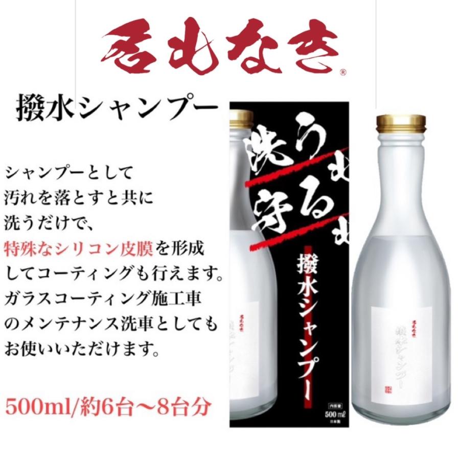 名もなき 撥水シャンプー 簡単洗車 名もなきシリーズ 500ml 大容量 お
