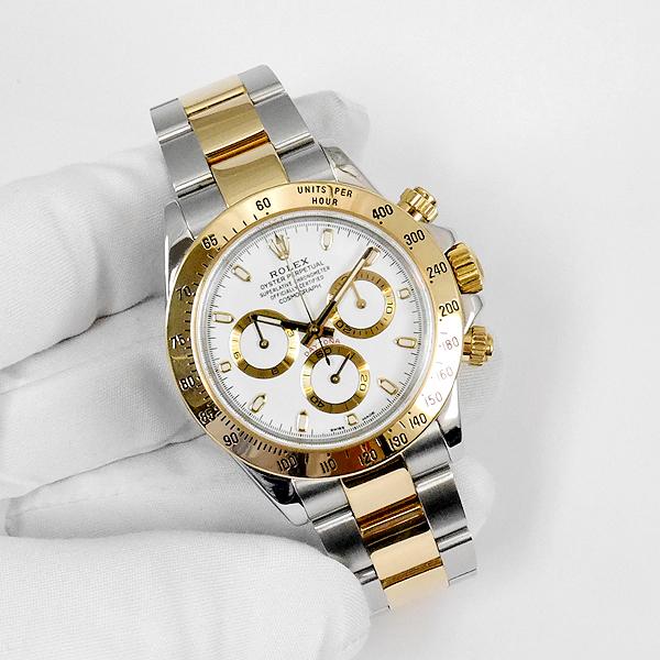 デイトナ（ROLEX） ROLEX ロレックス デイトナ クロノグラフ ホワイト