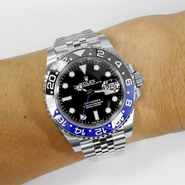 ROLEX ロレックス GMTマスター2 126710BLNR ランダム 黒青 新型