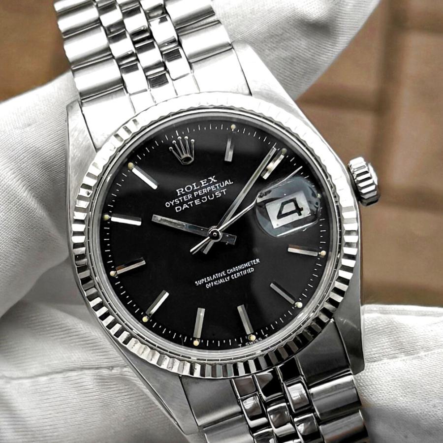 デイトジャスト 【超希少 / 値下げ交渉可!!】ROLEX ロレックス 1601 黒