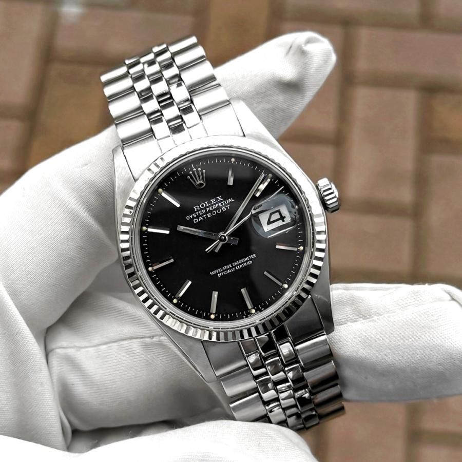 デイトジャスト 【超希少 / 値下げ交渉可!!】ROLEX ロレックス 1601 黒