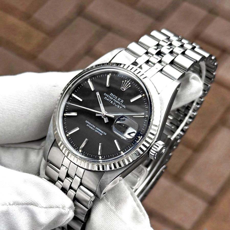 デイトジャスト 【超希少 / 値下げ交渉可!!】ROLEX ロレックス 1601 黒