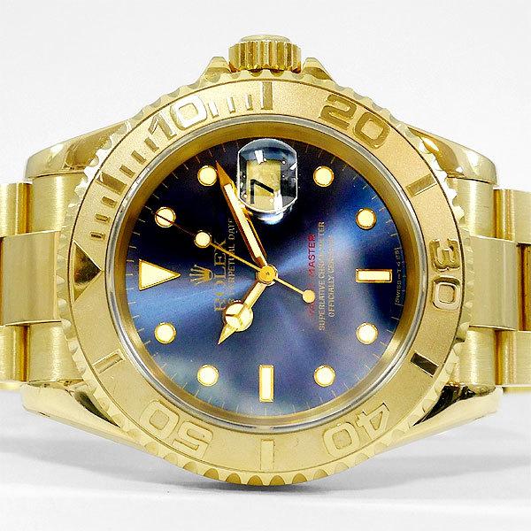 ヨットマスター ROLEX ロレックス 16628 ブルー 青 YG イエロー