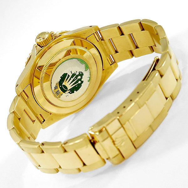 ヨットマスター ROLEX ロレックス 16628 ブルー 青 YG イエロー