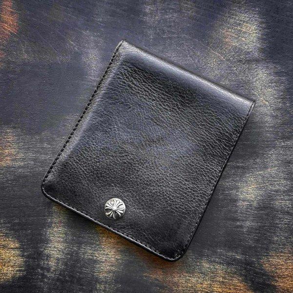 CHROME HEARTS スナップクロスボールボタンウォレット　二つ折り財布 CHROME HEARTS（クロムハーツ） 【極美品】CHROME HEARTS 1スナップ