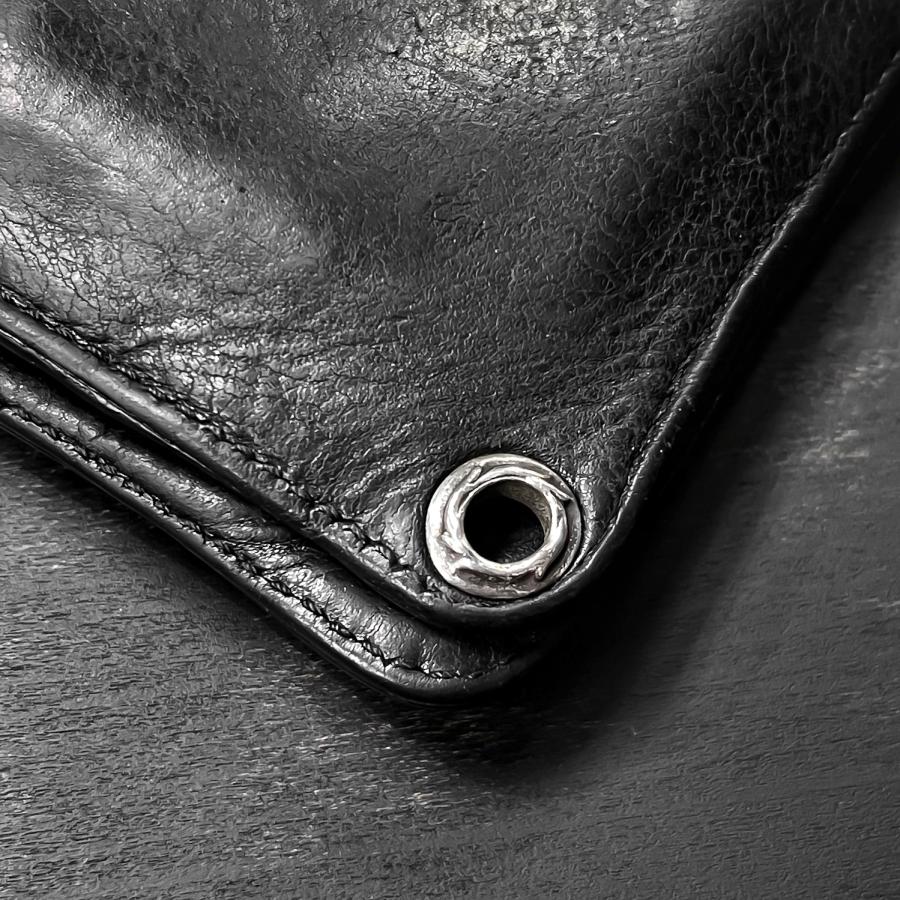 CHROME HEARTS（クロムハーツ） 1スナップ クロスボタン レザー