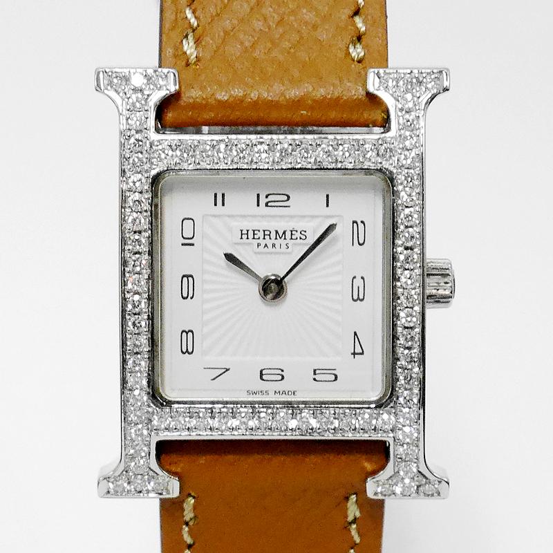 HERMES（エルメス） 【付属完備 / 新品レザーベルト】HERMES Hウォッチ