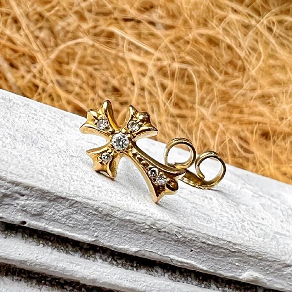 CHROME HEARTS 【純正ダイヤ】CHROME クロムハーツ 22K CHクロス CHROME HEARTS 【純正ダイヤ】CHROME クロムハーツ 22K CHクロス